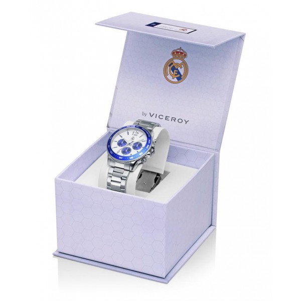Reloj para chica o niño Viceroy del Real Madrid con correa azul