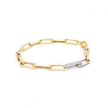 Pulsera Oro Amarillo 18K...