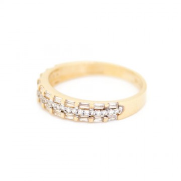 Sortija Oro 18K con Circonitas