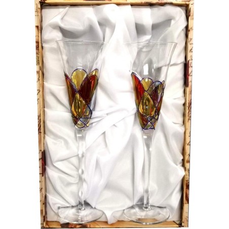 Copas de brindis "Tu y Yo" con Estuche - Personalizadas